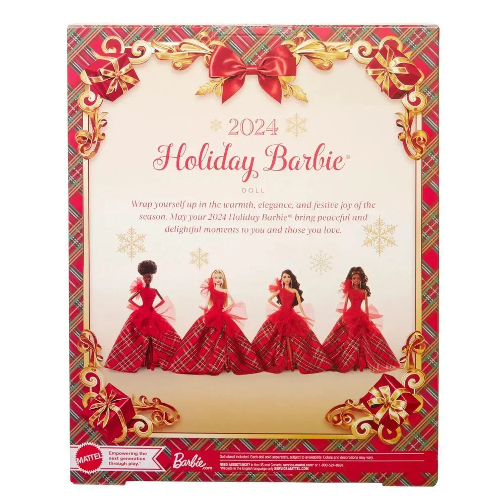 Barbie Signature 2024 Holiday Barbie Doll African American NEW IN BOX! Collector